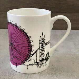 Andrew Tanner Poole Pottery Cities in Sketch London Landmarks Ceramic Mug